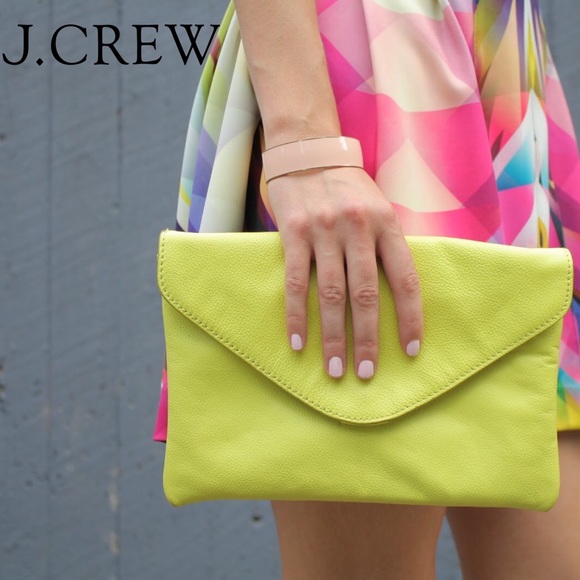 J. Crew Handbags - J Crew Envelope Clutch Bag